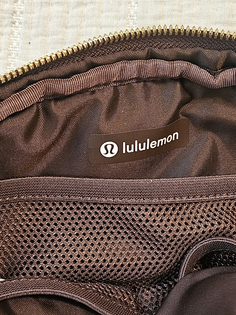 lululemon athletica Brown Sherpa Crossbody Bag - Picture 3 of 4